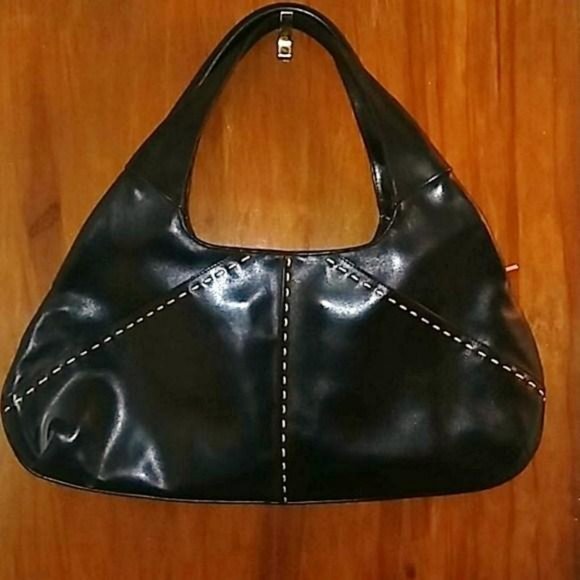 Trina Turk Leather Shoulder Bag - Picture 1 of 6